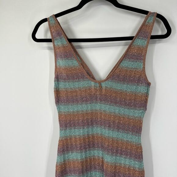 Misa Los Angeles Rosita Knit Striped Midi Dress - Picture 7 of 8